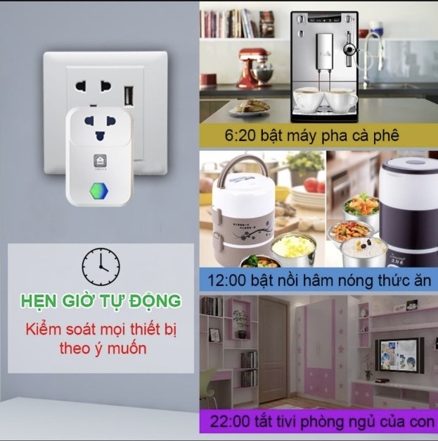 ung dung o cam thong minh